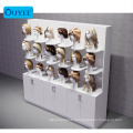 Beauty Supplies Display Hair Display Case Hair Extensions And Products Display Cabinet